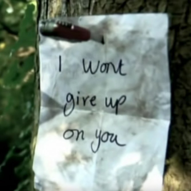 i won´t give up on you. (Video: Bring me the horizon: Sadness will never end